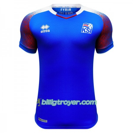 Billige Fotballdrakter Island VM 2018 Hjemmedraktsett